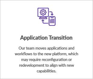 Application transition