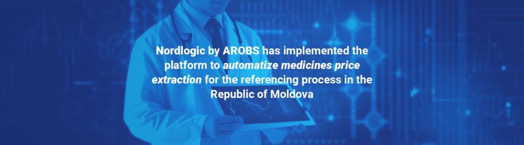 AROBS_NL_Nordlogic by AROBS has implemented the platform to automatize medicines price extraction_hero_en