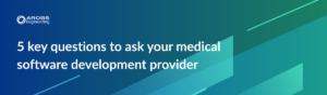 medical software development provider